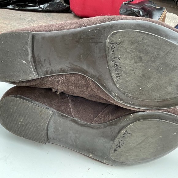 Sam Edelman Ursula Fringe Boots Leather Women's - Picture 2 of 3